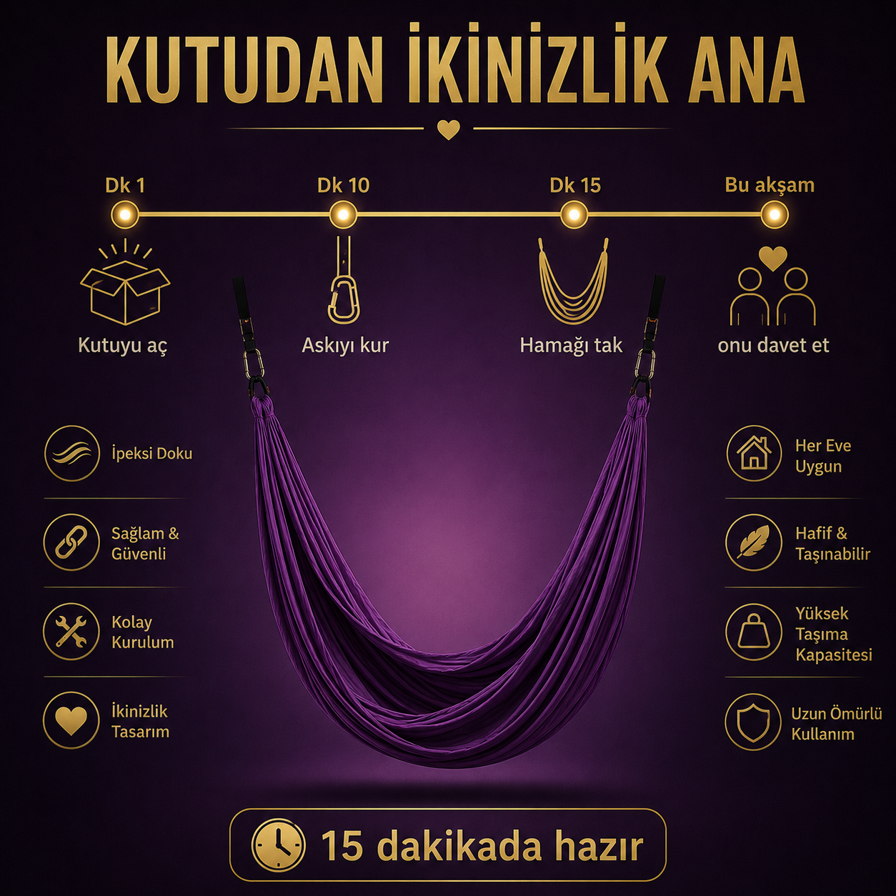 LumiSways - Yakınlık Hamağı